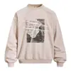 Sudadera con Diseño de Estampado de Letras Americanas para Hombre, Informal, Holgada, Primavera y Otoño, Streetwear, Marca de Moda, ins, Ropa Deportiva