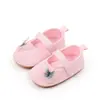 Zapatos de Princesa de Mariposa con Velcro para Bebé Primavera y Otoño Suela de Goma Suave Transpirable Antideslizante Zapatos para Niños Pequeños BXC4154