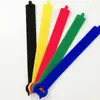Correas de Velcro de Forma de T Coloridas de Doble Cara Correas de Velcro Antideslizantes de Doble Cara Correas de Almacenamiento para Cables de Datos con Logo Impreso