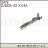 Conector de Terminal Dj622A-G1X0.6A 8100-3067 Conector Enchufable Arnés de Cableado G478