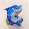 Novo produto Shell Concha Balão de filme de alumínio Caranguejo Baleia Polvo Balão Leão Marinho Balão Oceano Tema Decoração de Festa de Aniversário