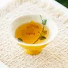 Taza de Té Flor de Rosa con Glaseado de Yema de Huevo del Fabricante Taza Maestra de Cerámica Juego de Té Kung Fu Taza Individual Taza de Degustación Exquisita para Mujeres Taza de Té