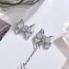 Moda Ins Japonesa e Coreana Versátil Simples Laço Madrepérola Zircônia Conjunto de Três Peças Anel Brincos Pingente Colar