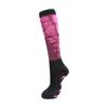 Calcetines de Compresión Transfronterizos, Calcetines Deportivos con Bloques de Color Irregulares, Calcetines Altos, Calcetines de Pantorrilla, Calcetines para Correr Absorbentes de Sudor, Calcetines Moldeadores al Por Mayor