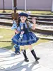Conjunto de Verano Judy Disfraz de Conejo Policía Ropa Zootopia para Niños Cosplay de Niña Vestido de Princesa Lolita