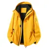 Chaqueta Impermeable Deportiva, Ropa de Trabajo, Chaqueta Cortavientos de Polar Transfronteriza, Forro de Plumas, Chaqueta Tres en Uno Hecha a Medida