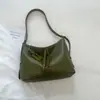 Moda Verão 2026 Nova Bolsa de Ombro Único para Axila, Bolsa Tote de Grande Capacidade com Padrão Trançado, Estilo Nicho para o Dia a Dia