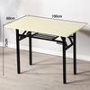 Mesa plegable simple mesa de entrenamiento mesa de conferencias mesa larga mesa de puesto mesa de comedor casera escritorio mesa de manicura mesa de estudio