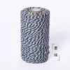 En stock venta al por mayor hilo de algodón 2 mm borla hecha a mano colgador de plantas material tejido hilo de ganchillo decorativo navideño