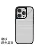 Capa protetora estilo minimalista de negócios com listras para iPhone 18 Pro, acabamento fosco, capa de telefone rígida para iPhone 16 masculina, atacado