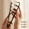 Pente de Styling com Textura Fofa Novo Pente Volumizador Dois em Um para Homens Cobrindo Franjas Pente de Styling para Cabelos Desarrumados e Repicados