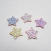 Acessórios para Joias DIY Acessórios de Cabelo para Crianças Materiais para Piranhas Nova Estrela de Cinco Pontas Brilhante Acessórios para Tiara Bb Joias Prontas