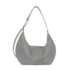 Bolso de Hombro Tejido Retro Estilo Coreano Hecho a Mano Gran Capacidad PU Bolso de Hombro Individual Versátil Simple para Viajes Diarios Bolso Casual para Mujer