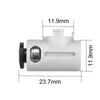 Peças para Impressora 3D A1 mini Tubo de Teflon Alimentador Conector Pneumático