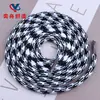 Cuerda Redonda de Poliéster de 5 mm para Sudadera con Capucha Cuerda Colorida para Zapatos Cordón de Zapato Cinturón para Pantalones Deportivos Cinturón de Cuerda Tejido a Mano