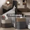 Mesita de noche minimalista y ultradelgada, Mueble de dormitorio moderno simple para apartamentos pequeños, Mini armario estrecho con un toque de alta gama