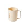 Vaso de plástico para enjuague bucal, vaso con asa y sin tapa, vaso para cepillos de dientes domésticos, vaso para cepillos de dientes de dormitorios escolares, vaso de agua