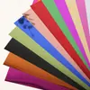 Papel Láser Brillante Popular Transfronterizo Colorido Grueso Papel Láser Tarjeta Dorada Papel Tarjeta Plateada Papel Hecho a Mano Papel de Aluminio PET Papel Espejo