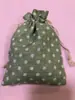 Bolsas de Algodón con Cordón Floral Personalizadas para Guardar Artículos, Soporte para Impresión de Logo, Venta al por Mayor a Partir de un Paquete, Bolsita de Incienso Repelente de Mosquitos de Regalo