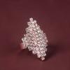 Joyería Popular Europea y Americana, Nuevo Anillo de Diamantes para Mujer, Accesorios de Boda Nupcial, Anillos de Entrega Rápida