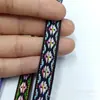 Directo de fábrica 1 cm Cinta Jacquard Miao Geométrica Étnica Sombrero Ropa Manga de Mano Bolso Encaje Decorativo