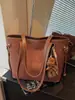Bolsa Feminina Vintage de Nicho 2026 Nova Tendência Inverno High-End Versátil Bolsa de Ombro Grande Capacidade Bolsa Tote para o Dia a Dia