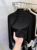 Camiseta Básica de Cuello Alto Color Café, Estilo Coreano Otoño e Invierno, Cuello Semi-Alto, Manga Larga, Corte Ajustado, Favorecedora, Ropa Interior Hot Girl, Camiseta, Cálida A7742