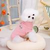 Camiseta para Perro, Correa, Ropa para Mascota Gato Bulldog Francés de Peluche, Suministros para Perros Pequeños y Medianos, Ropa para Perros para Verano