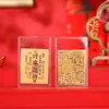 Pegatinas Doradas para Teléfono, Monedas Doradas que Atraen Riqueza, Buena Suerte, Prosperidad, Regalos Empresariales, Personalización al por Mayor
