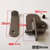 Accesorios para Camiones de Lado Alto, Paneles de Compartimento para Camiones de Lado de Almacén, Bisagras de Hierro Engrosado Soldadas, Cerraduras para Semirremolques de Camiones Contenedor