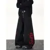 Jeans de Mezclilla Nuevos, Elegantes y Versátiles para Hombres y Mujeres, Moda Japonesa Simple Harajuku Artística y de Moda