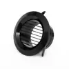 Ventilação de ar fresco sistema de ar condicionado interior ABS exaustão para fora redondo através de tampa decoração para entrada plástico