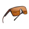Óculos de Sol Esportivos de Novo Estilo para Uso Externo, com Lentes Amplas e Proteção, Óculos de Sol para Dirigir à Prova de Vento e Areia, Estilo Europeu e Americano, Atacado