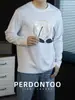 Camiseta de Manga Larga para Hombre Estilo Old Money de Tencel Lyocell 2026 Primavera y Otoño Lujo Ligero Lentejuelas Amoníaco Líquido Transpirable Capa Base