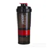 Gran cantidad de vaso combinador preferencial de grado alimenticio multicapa, vaso para batidos, conveniente, portátil, de tres capas, plástico deportivo, vaso de agua