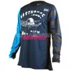 Ropa para Carreras Todoterreno, Camiseta de Manga Larga Versátil y Elegante, Top de Secado Rápido, Ropa para Descenso de Corte Holgado en Tallas Europeas y Americanas, Ropa para Ciclismo