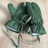 No inverno, enchimento de algodão manual ampliado e alargado é de menos 40 graus para manter o calor, à prova de frio e resistente ao desgaste, estilo antigo, verde militar, mão de algodão masculina