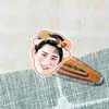 Clip de Biberón Acrílico para el Cabello con Foto de Ao Ruipeng, Accesorio para el Cabello, Artículo de Apoyo para Conciertos