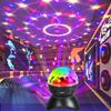 Bocina de luz de escenario Bluetooth con luces coloridas audio giratorio hogar ktv luz estroboscópica cambio de color luz disco dormitorio