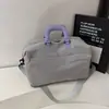 Bolsa de Viagem para Curta Distância para Mulheres, Leve, Bolsa de Mão de Grande Capacidade, Bolsa Esportiva Casual Multifuncional que Pode Ser Fixada a uma Mala de Rodinhas
