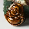 Colgante de Piedra Ojo de Tigre al por Mayor de Suministro en Vivo del Fabricante para Hombres y Mujeres, Moderno Colgante de Piedra Ojo de Tigre con Dragón
