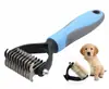 Pente Desembolo Profissional para Pets, Rastelo para Subpelo de 17 Dentes com Lâminas Arredondadas sem Dor para Cães e Gatos