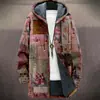 2025 Estación Independiente Transfronteriza Estampado de Leopardo Hawaiano Casual 3D Personalizado de Manga Corta Abrigo Largo de Algodón Estilo Holgado para Hombre