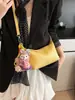 Bolsa de Mão Pequena de Luxo Transfronteiriça para Mulheres, Nova Moda de Verão 2025 Bolsa Versátil de Ombro Transversal, Bolsa Dumpling Super Popular