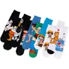 Calcetines de Moda para Hombres y Mujeres de Cuatro Estaciones Calcetines de Anime Calcetines de TV Calcetines de Anime Calcetines de Algodón Crayon Xiaoxin Dingdang Cat