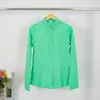 Camisa Lisa Feminina 2024 Nova Moda Manga Longa Slim Fit Simples Elegante Versátil Lapela Camisa Feminina