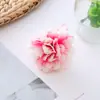 Diseño original nueva cabeza de flor de peonía gasa hecha a mano flor tridimensional hogar boda decoración de boda