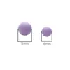 Contas Acrílicas Não Porosas Fosco Cor Macaron 6/8mm para Pulseira Colar DIY Artesanal Contas para Fio Acessórios