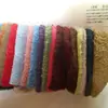 Moda Espiga de Trigo Abrigo Tejido de Felpa Nuevo Poliéster Liso de una Cara Partículas Pequeñas Terciopelo de Espiga de Trigo Tela de Cachemira