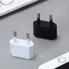 Enchufe adaptador de viaje redondo de suministro transfronterizo, cabezal adaptador de calibre estadounidense a estándar europeo, adaptador plano redondo convertidor de EE. UU.